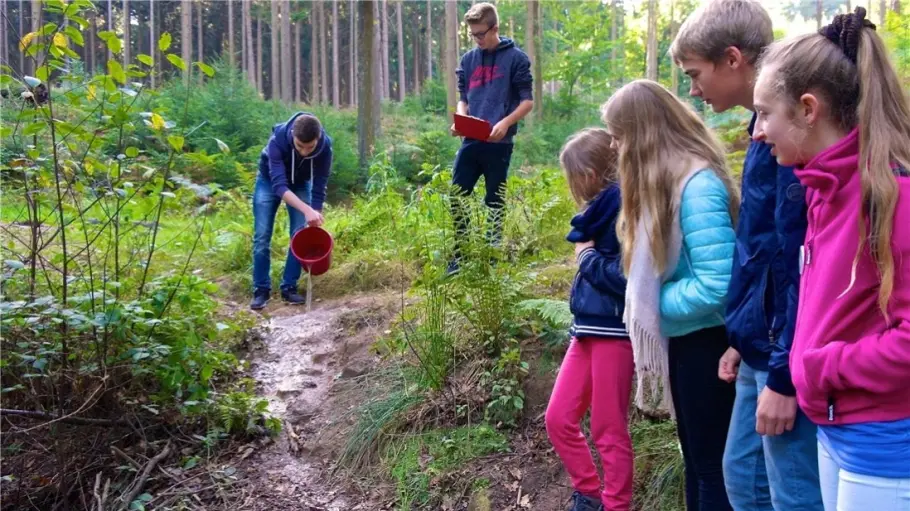 Waldjugendspiele der Hüggelschule